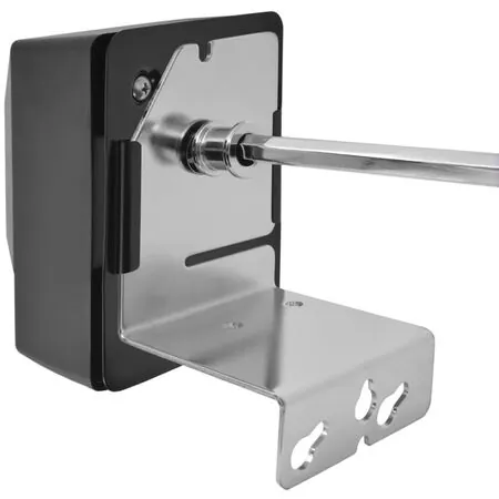Rotisor cu motor profesional pentru grătar, oțel, 1200 mm