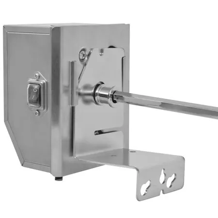  Rotisor cu motor profesional pentru BBQ, oțel, 900 mm