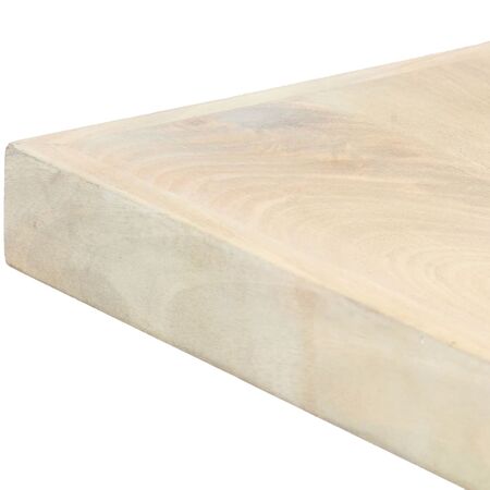  Masă de bucătărie, 140x70x75 cm, lemn masiv de mango decolorat 