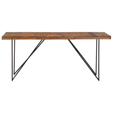 Masă de bucătărie, 180 x 90 x 76 cm, lemn masiv de acacia