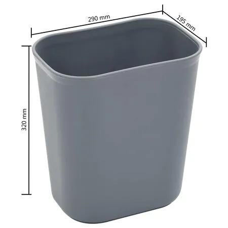  Cărucior de bucătărie cu recipiente din plastic, 82x43,5x93 cm