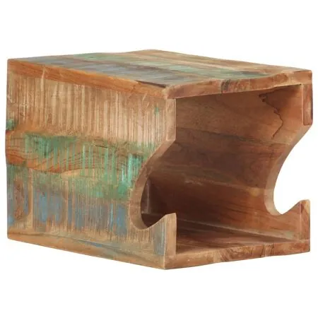  Suport bicicletă de perete, 35 x 25 x 25 cm lemn masiv reciclat