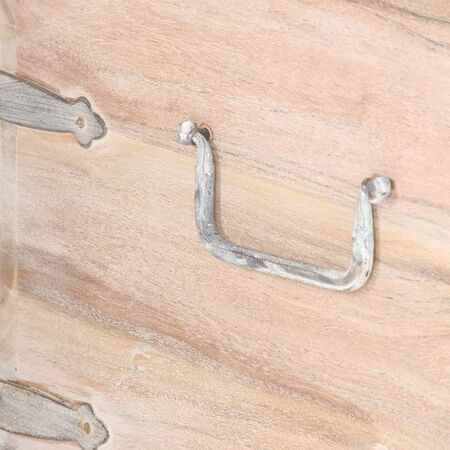  Cufăr, 40 x 40 x 40 cm, lemn masiv de acacia