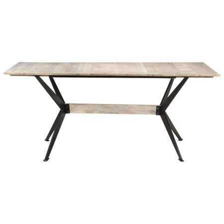  Masă de bucătărie, 180x90x76 cm, lemn masiv de mango