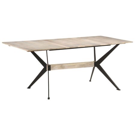  Masă de bucătărie, 180x90x76 cm, lemn masiv de mango