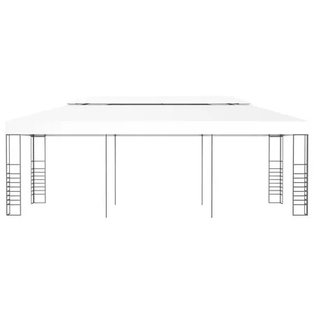  Pavilion marchiză, alb, 6 x 3 m