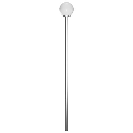  Lampă de grădină cu stâlp, 2 lămpi, 220 cm