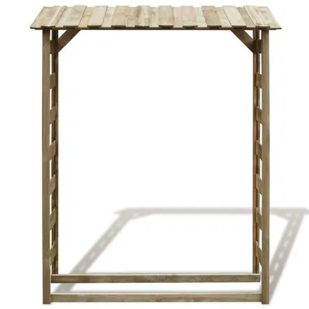  Șopron lemne de foc, 150 x 44 x 176 cm, lemn de pin tratat