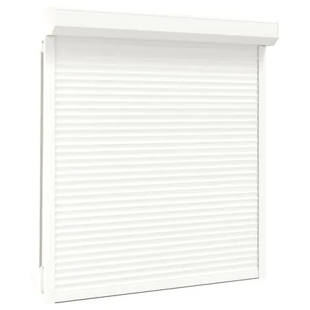  Oblon rulant, alb, 140 x 150 cm, aluminiu