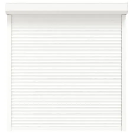 Oblon rulant, alb, 140 x 150 cm, aluminiu