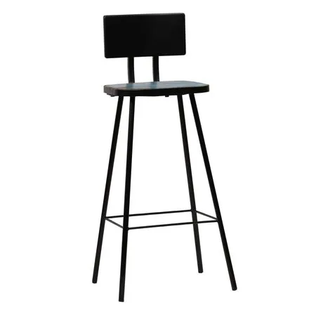  Scaune de bar, 4 buc., lemn masiv reciclat