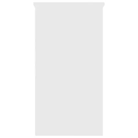  Birou, alb, 80x40x75 cm, lemn prelucrat