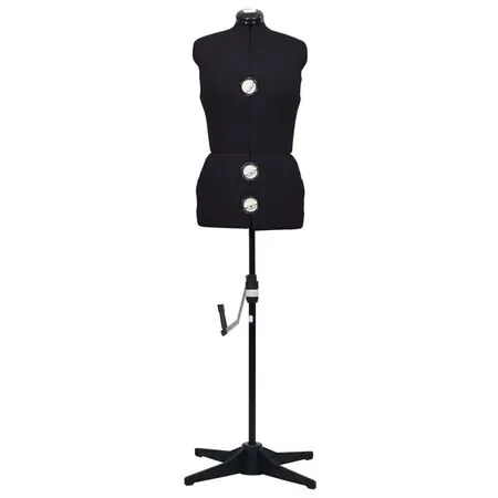  Formă pentru rochie femeie reglabilă negru, dimensiune M 40-46
