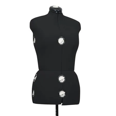  Formă pentru rochie femeie reglabilă negru, dimensiune M 40-46