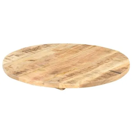  Blat de masă, 40 cm, lemn masiv de mango, rotund, 25-27 mm