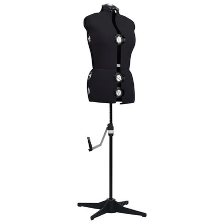  Formă pentru rochie femeie reglabilă negru, dimensiune M 40-46
