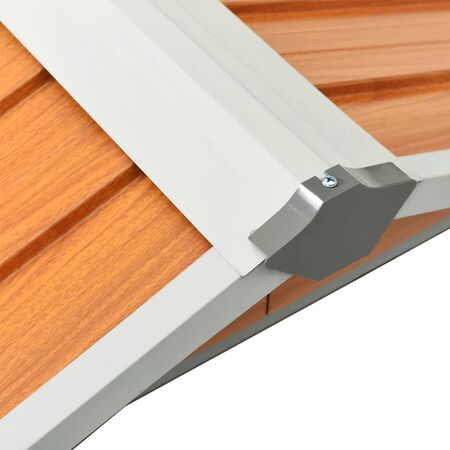  Șopron grădină pt. robot de gazon, maro 92x97x63 cm oțel zincat