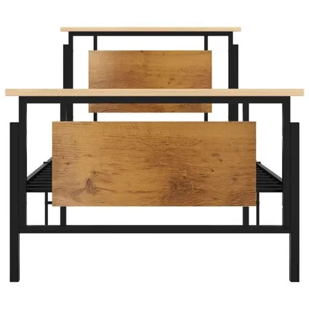  Cadru de pat, 90 x 200 cm, metal