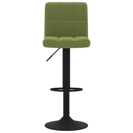  Scaun de bar, verde deschis, catifea