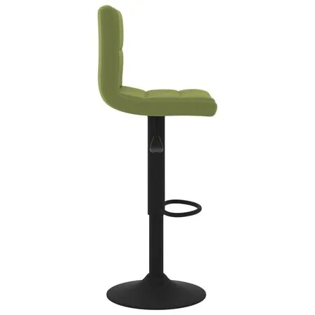  Scaun de bar, verde deschis, catifea