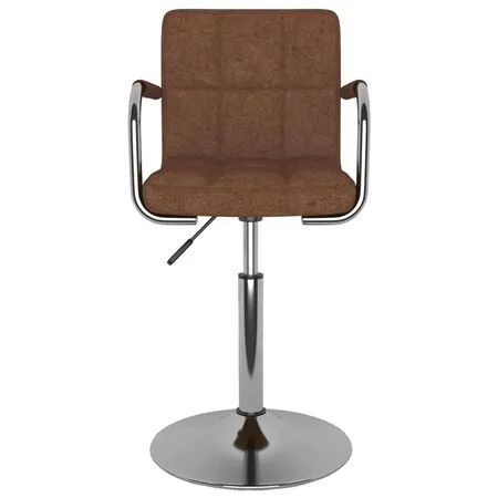  Scaun de bar, maro, material textil