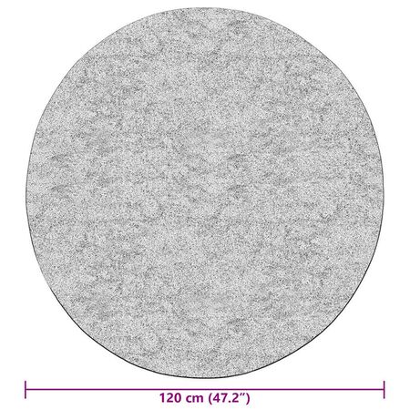  Covor lavabil, bej deschis, φ120 cm , antiderapant