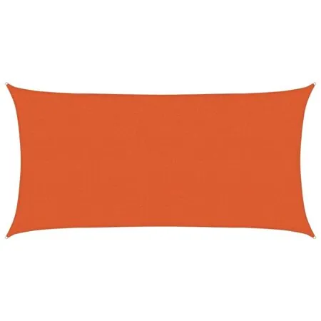  Pânză parasolar, portocaliu, 2x4 m, HDPE, 160 g/m²