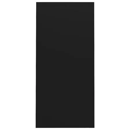  Birou Notebook, negru, 102,5x35x75 cm, PAL