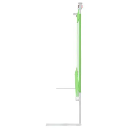  Balustradă de protecție pat copii, verde, 120x25 cm, textil