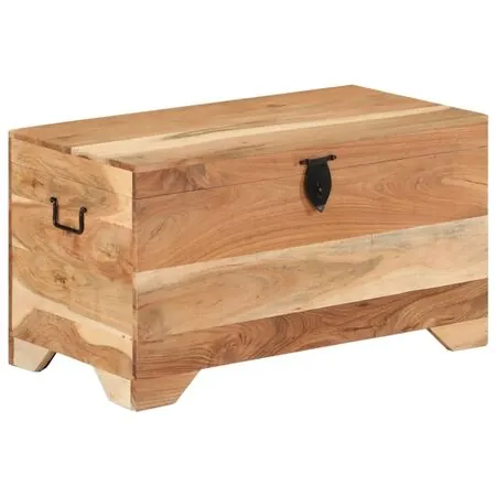  Cufăr de depozitare, lemn masiv de acacia