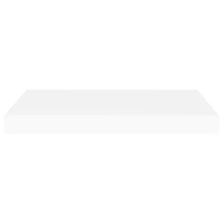  Rafturi de perete suspendate, 4 buc., alb, 60x23,5x3,8 cm, MDF