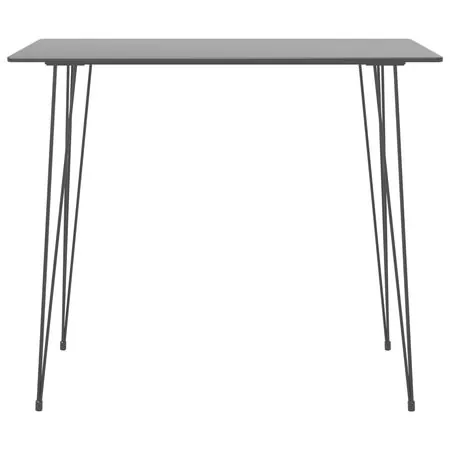  Set mobilier de bar, 5 piese, negru
