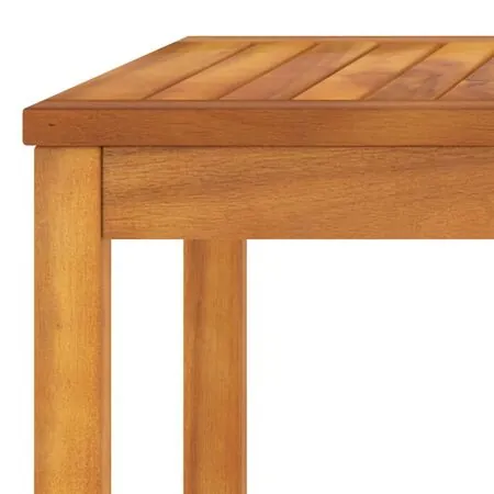  Set mobilier de grădină cu perne crem, 5 piese, lemn de acacia