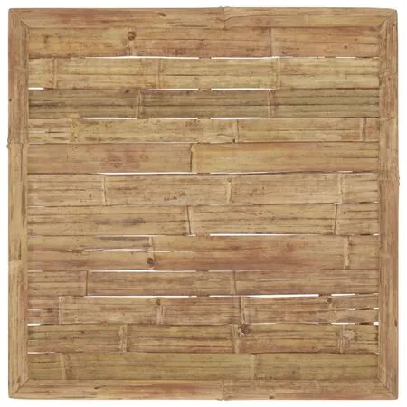  Set mobilier de grădină cu perne alb crem, 6 piese, bambus