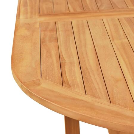  Set mobilier grădină, 7 piese, lemn masiv de tec