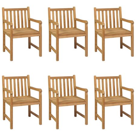  Set mobilier grădină,7 piese,lemn masiv de tec