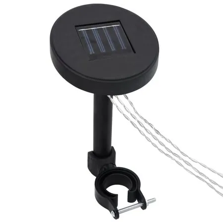  Pavilion cu plasă anti-țânțari & lumini LED crem 3x3x2,73m