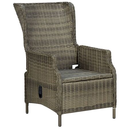 Set mobilier de grădină, 5 piese, maro