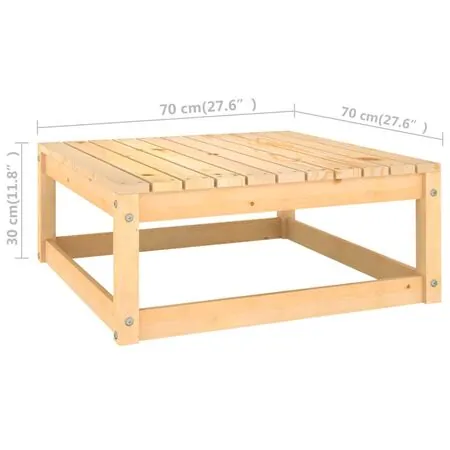  Set mobilier de grădină cu perne, 4 piese, lemn masiv de pin