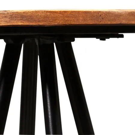  Set mobilier de bar, 9 piese, lemn masiv reciclat