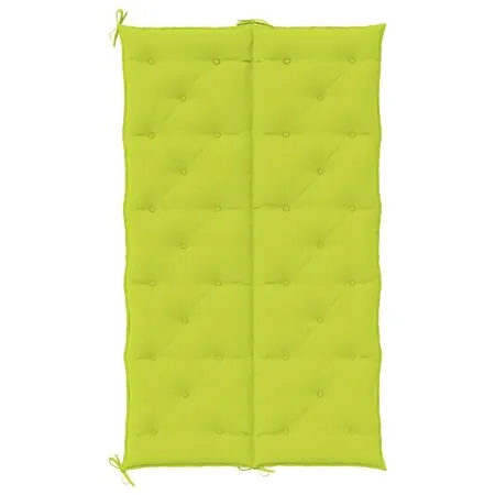  Pernă bancă grădină, verde aprins 180x(50+50)x7cm textil oxford