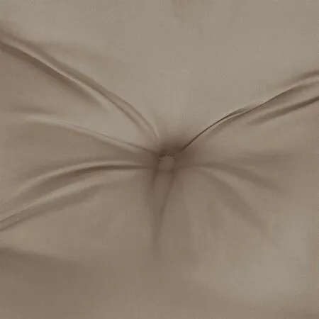  Pernă bancă grădină, gri taupe 150x(50+50)x7cm material oxford