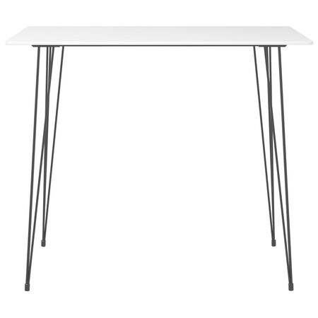  Set mobilier de bar, 5 piese, alb