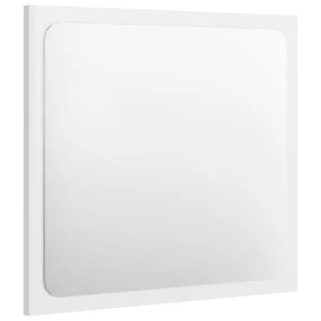  Set mobilier de baie, alb, lemn prelucrat