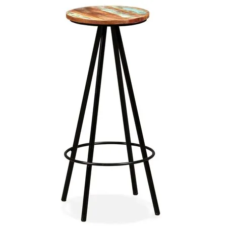  Set mobilier de bar, 7 piese, lemn masiv reciclat