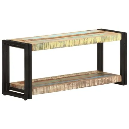  Comodă TV, 90x30x40 cm, lemn masiv reciclat