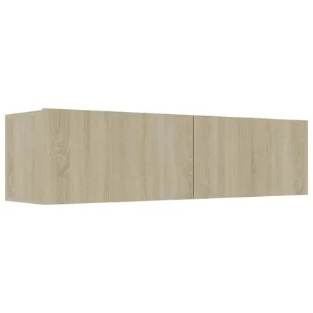  Comodă TV, stejar Sonoma, 120 x 30 x 30 cm, lemn prelucrat