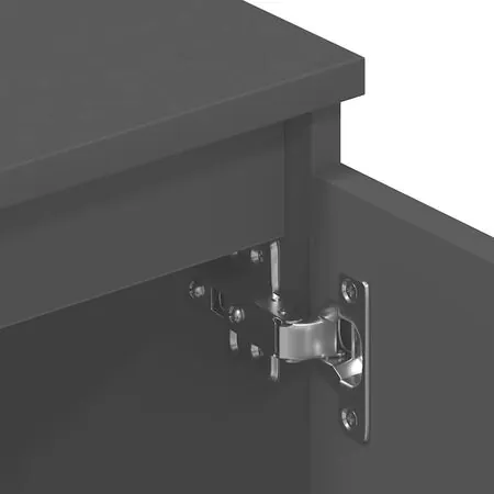 Dulap TV, negru, 140x40x35,5 cm, lemn prelucrat