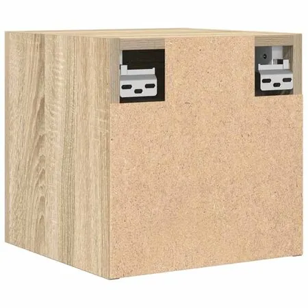  Dulap TV montaj pe perete, stejar sonoma, 30,5x30x30 cm