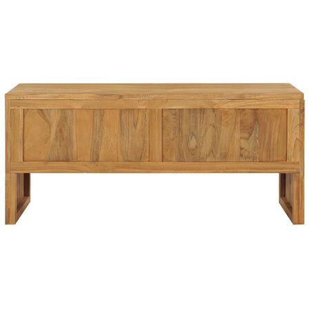  Comodă TV, 100x35x45 cm, lemn masiv de tec